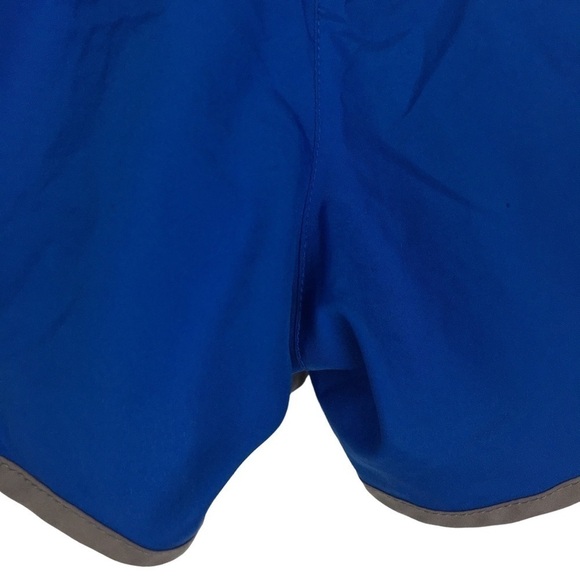 NIKE Women Running Shorts Dri-Fit Blue Green Grey White Swoosh Mesh Size XS - Picture 10 of 11